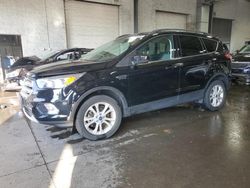 Ford salvage cars for sale: 2018 Ford Escape SE