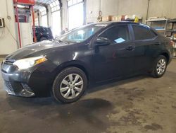 Toyota Vehiculos salvage en venta: 2016 Toyota Corolla L