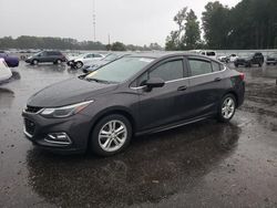 Chevrolet salvage cars for sale: 2017 Chevrolet Cruze LT