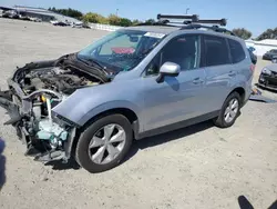 Salvage cars for sale at Sacramento, CA auction: 2016 Subaru Forester 2.5I Limited