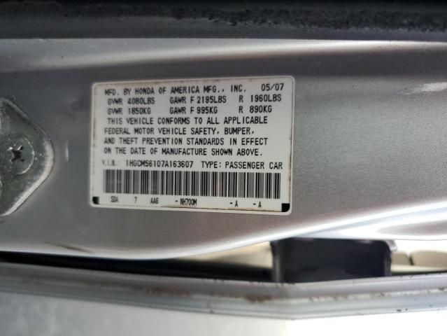 2007 Honda Accord Value