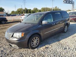 Salvage cars for sale at Columbus, OH auction: 2015 Chrysler Town & Country Touring L