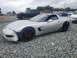 Salvage cars for sale at Mebane, NC auction: 2001 Chevrolet Corvette Z06