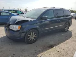 Salvage cars for sale at Indianapolis, IN auction: 2009 Chrysler Town & Country Touring