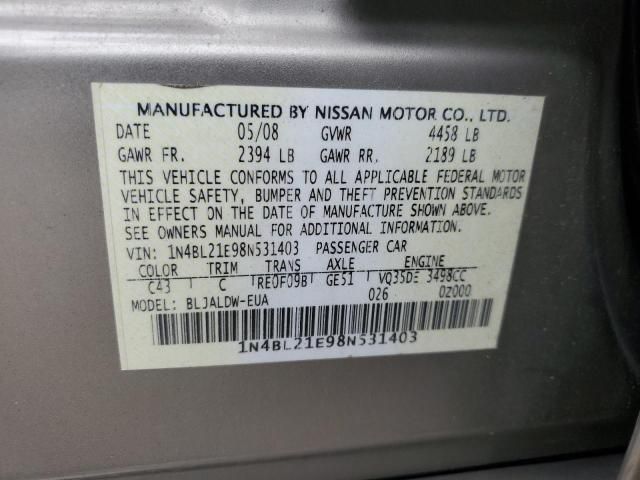 2008 Nissan Altima 3.5SE