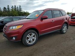 Salvage cars for sale at Bowmanville, ON auction: 2010 Hyundai Santa FE SE