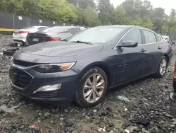 Salvage cars for sale from Copart Waldorf, MD: 2020 Chevrolet Malibu LT