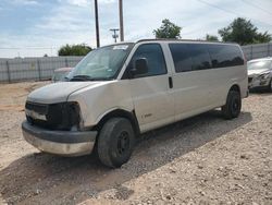 Salvage trucks for sale at Oklahoma City, OK auction: 2006 Chevrolet Express G3500