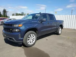 Chevrolet Vehiculos salvage en venta: 2021 Chevrolet Silverado K1500 Custom