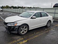 Volkswagen salvage cars for sale: 2013 Volkswagen Passat SE