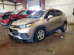 Salvage cars for sale at Lansing, MI auction: 2018 Chevrolet Trax LS