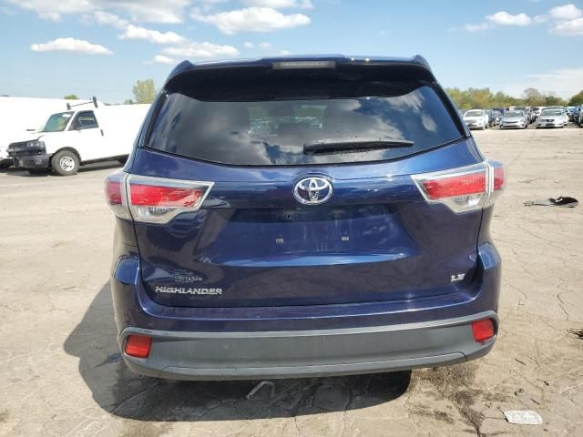 2015 Toyota Highlander LE