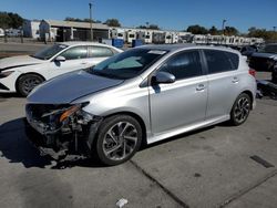 Salvage cars for sale at Sacramento, CA auction: 2018 Toyota Corolla IM