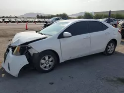 Salvage cars for sale at Las Vegas, NV auction: 2015 Toyota Corolla L