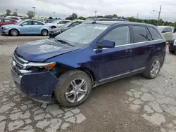 Salvage cars for sale at Indianapolis, IN auction: 2011 Ford Edge Limited