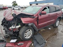 Salvage cars for sale at Woodhaven, MI auction: 2018 Jeep Grand Cherokee Laredo