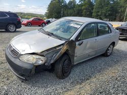 Vehiculos salvage en venta de Copart Concord, NC: 2007 Toyota Corolla CE