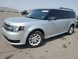 Salvage cars for sale at North Las Vegas, NV auction: 2018 Ford Flex SE