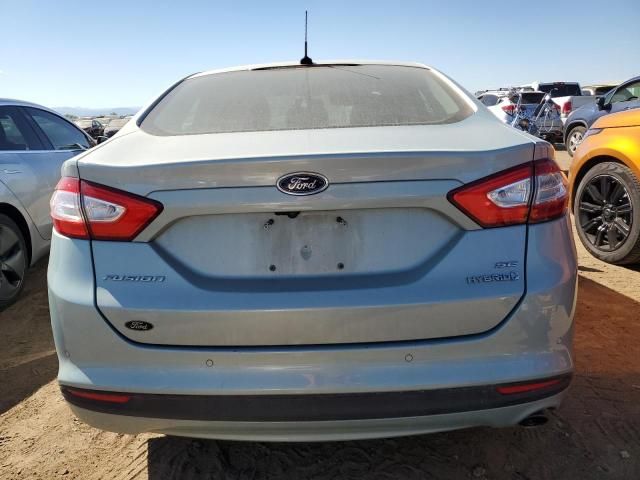 2013 Ford Fusion SE Hybrid