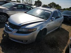 Acura salvage cars for sale: 2008 Acura TL