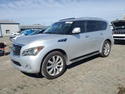 Salvage cars for sale at Tulsa, OK auction: 2014 Infiniti QX80