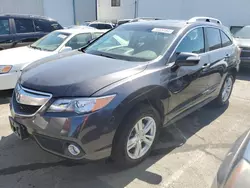 Salvage cars for sale at Vallejo, CA auction: 2015 Acura RDX Technology