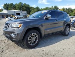 Flood-damaged cars for sale at auction: 2015 Jeep Grand Cherokee Limited