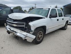 Salvage cars for sale at Midway, FL auction: 2007 Chevrolet Silverado C1500 Classic Crew Cab