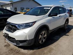 Salvage cars for sale at Pekin, IL auction: 2017 Honda CR-V LX