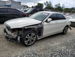 Vehiculos salvage en venta de Copart Opa Locka, FL: 2017 Mercedes-Benz C300