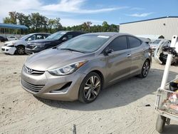 Salvage cars for sale at Spartanburg, SC auction: 2016 Hyundai Elantra SE