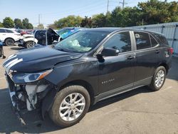 Salvage cars for sale at Moraine, OH auction: 2020 Chevrolet Equinox LS