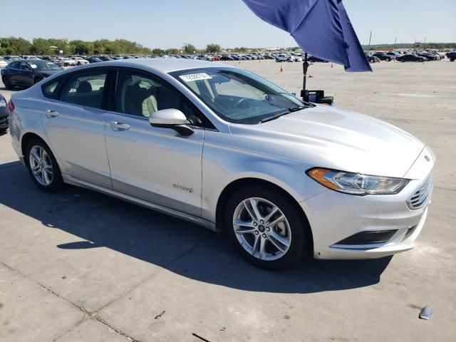 2018 Ford Fusion SE Hybrid