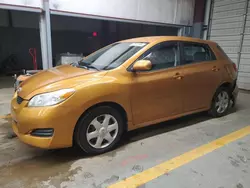 Toyota salvage cars for sale: 2009 Toyota Corolla Matrix