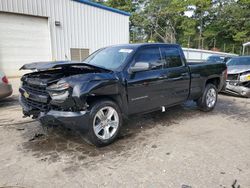 Chevrolet salvage cars for sale: 2016 Chevrolet Silverado C1500 Custom