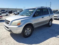 Salvage cars for sale at Haslet, TX auction: 2004 Honda Pilot LX