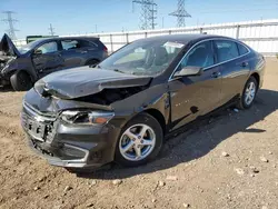 Salvage cars for sale at Elgin, IL auction: 2018 Chevrolet Malibu LS