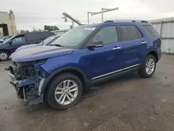 Ford Explorer salvage cars for sale: 2015 Ford Explorer XLT