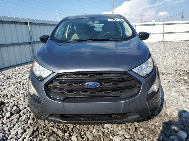 2020 Ford Ecosport S