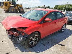 Salvage cars for sale at Oklahoma City, OK auction: 2014 Ford Focus SE