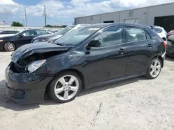 Salvage cars for sale at Jacksonville, FL auction: 2010 Toyota Corolla Matrix S