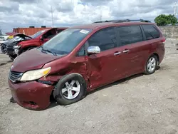 Toyota salvage cars for sale: 2011 Toyota Sienna LE