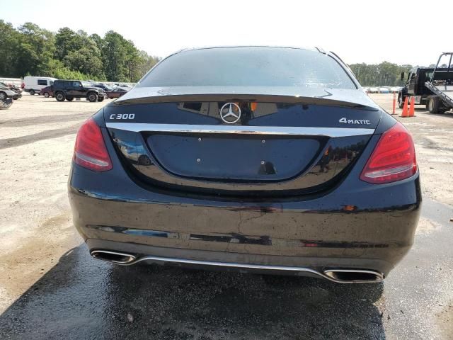 2016 Mercedes-Benz C 300 4matic