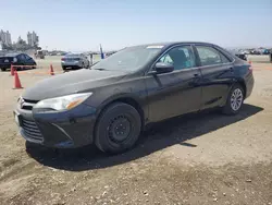 Toyota Camry le salvage cars for sale: 2016 Toyota Camry LE