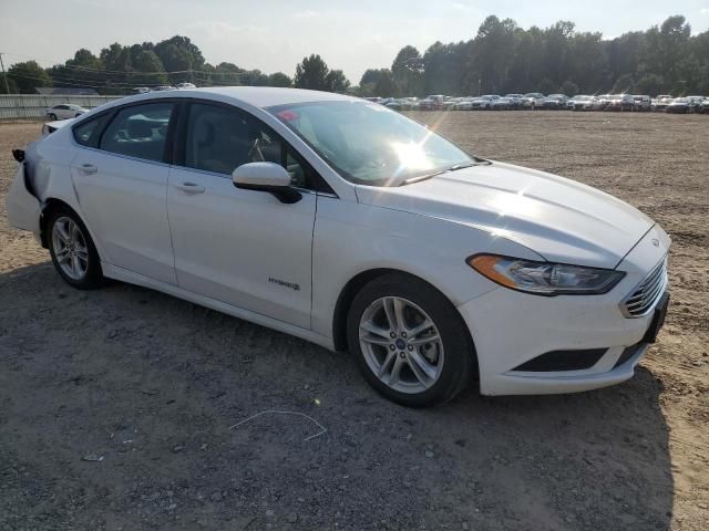 2018 Ford Fusion S Hybrid