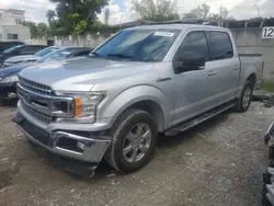 Ford salvage cars for sale: 2019 Ford F150 Supercrew