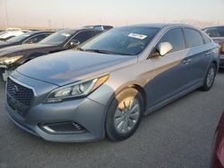 Salvage cars for sale at North Las Vegas, NV auction: 2016 Hyundai Sonata Hybrid