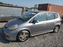 Honda salvage cars for sale: 2007 Honda FIT S