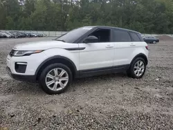 Salvage cars for sale at Ellenwood, GA auction: 2017 Land Rover Range Rover Evoque SE