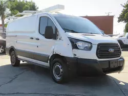 Salvage cars for sale at Van Nuys, CA auction: 2018 Ford Transit T-250